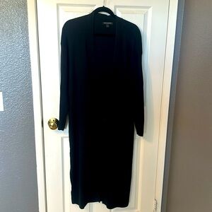 Banana Republic black long cardigan size L